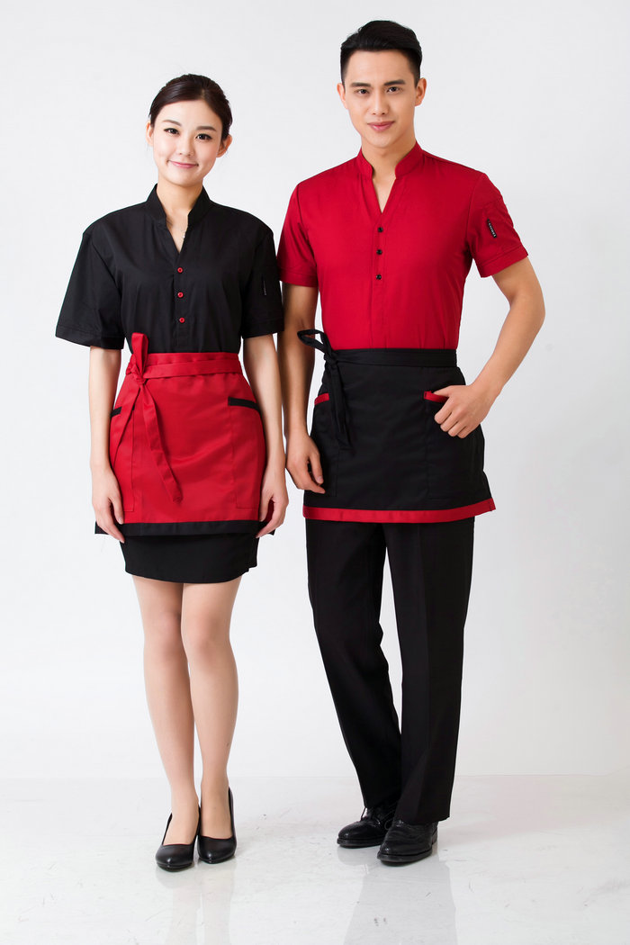 餐廳服務(wù)員工服定制