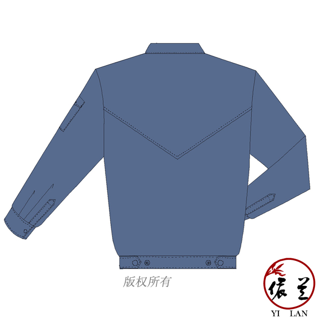 夏季耐磨長袖工作服定做